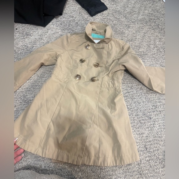 Art Class Kids Tan Double-Breasted Trench Coat. XS 4-5 - Picture 1 of 4